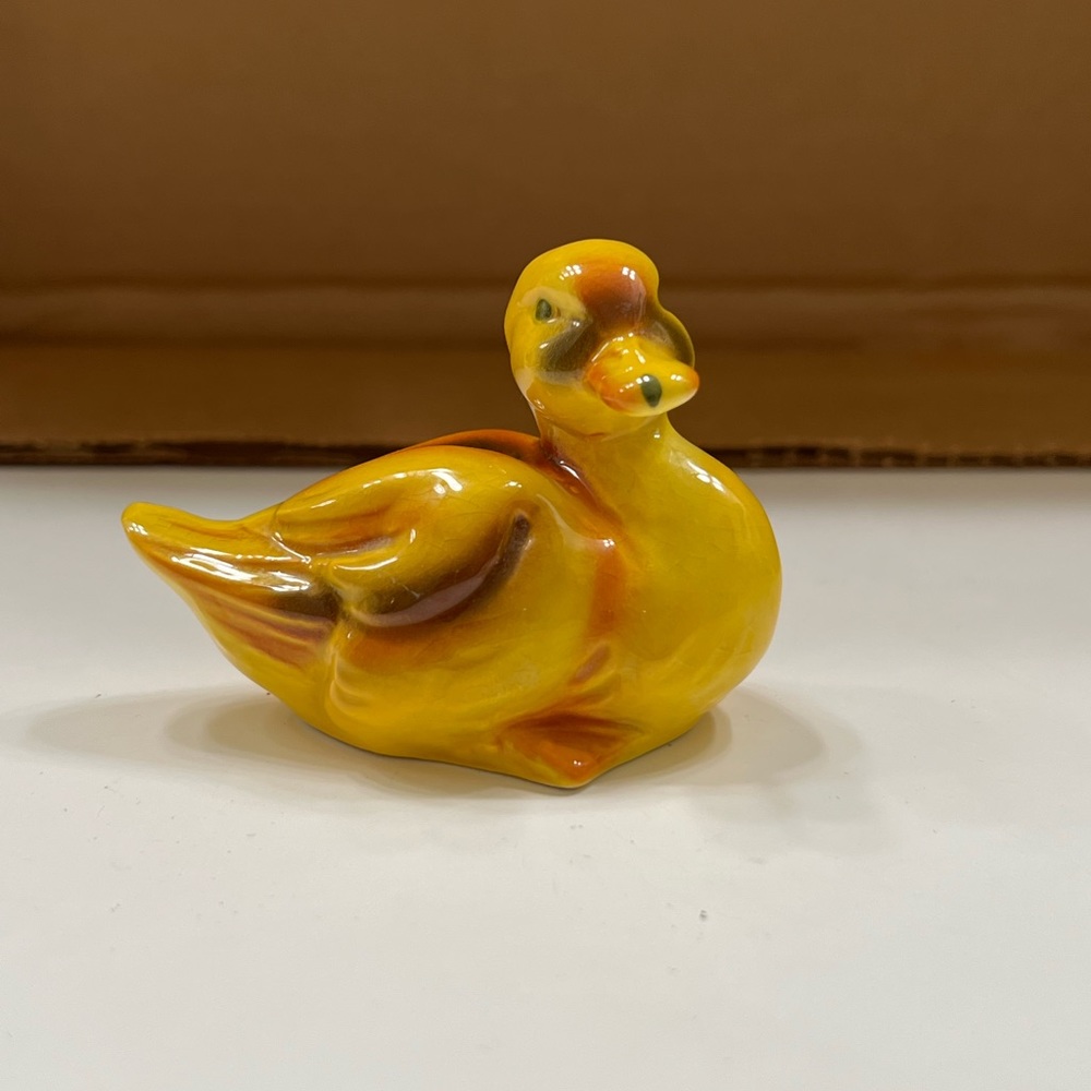 Vintage 1972 Goebel W Germany‎ Yellow Baby Duck Duckling Figurine